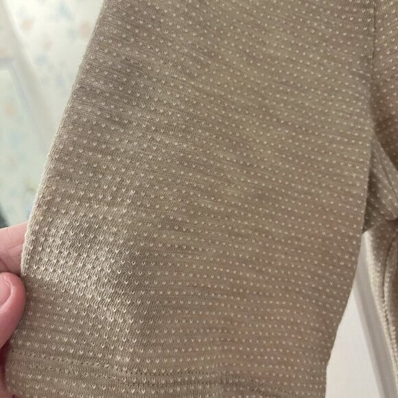 Talbots Beige Bow Detail T-Shirt – Size Medium, EUC - Picture 6 of 7